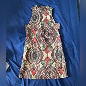 Fashion Union - Women’s - Faux Suede Paisley Dress - Size 4